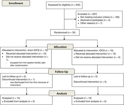 Lack of Effects of Extended Sessions of Transcranial Direct Current Stimulation (tDCS) Over Dorsolateral Prefrontal Cortex on Craving and Relapses in Crack-Cocaine Users